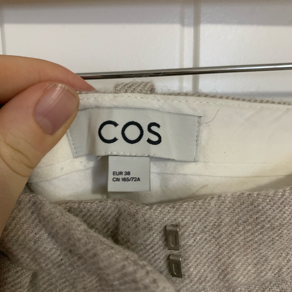 COS wool trousers
